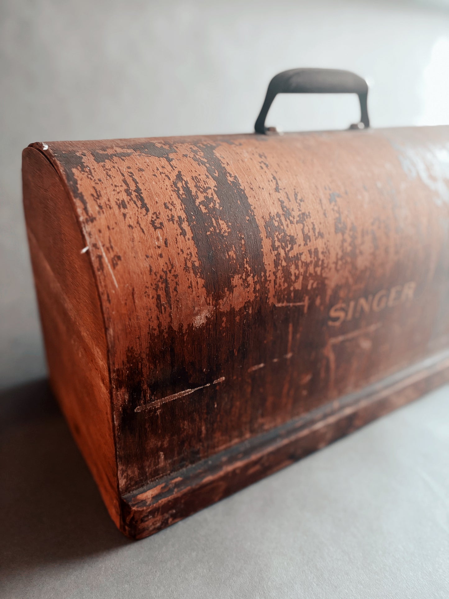 Antique Singer Sewing Machine Cover/Carry Case