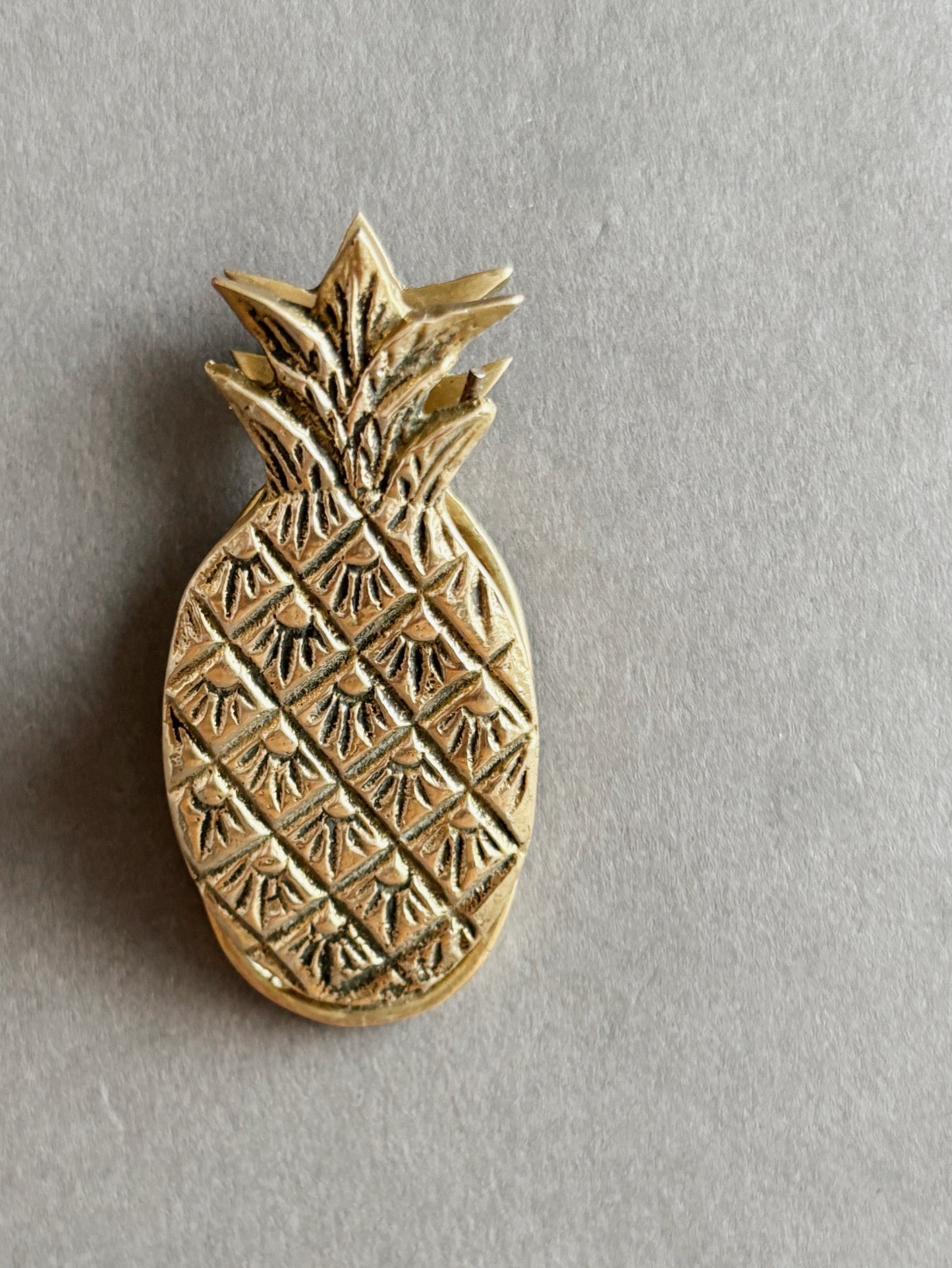 Brass Pineapple Clips and Clipboard