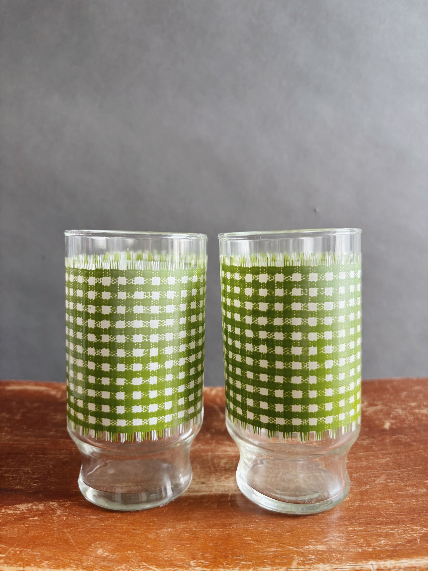 Vintage Tea Jar and Glasses Set