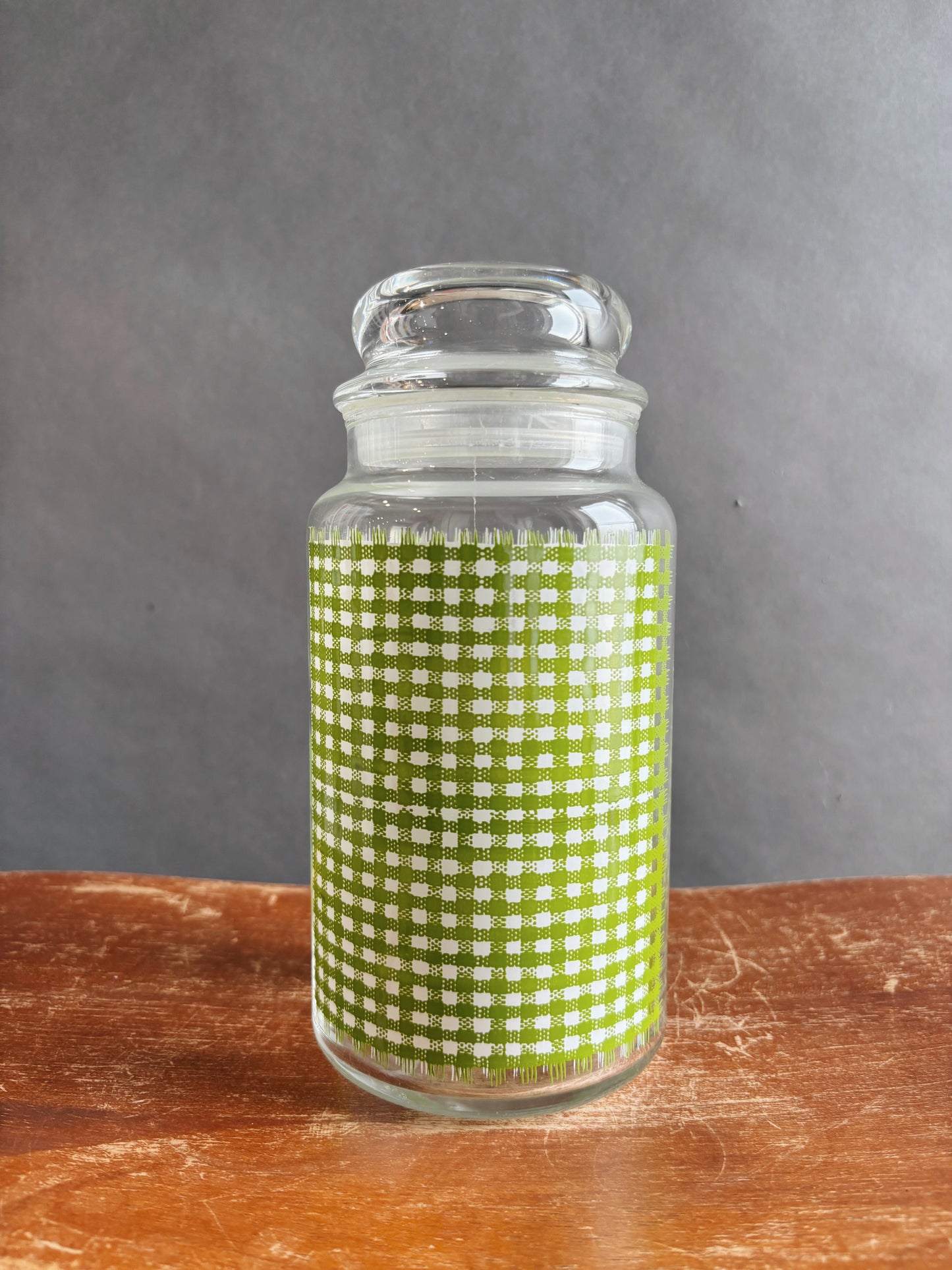 Vintage Tea Jar and Glasses Set