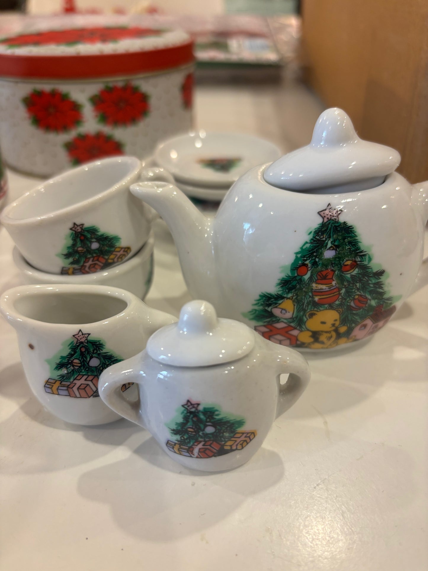 Children Christmas Tea Set