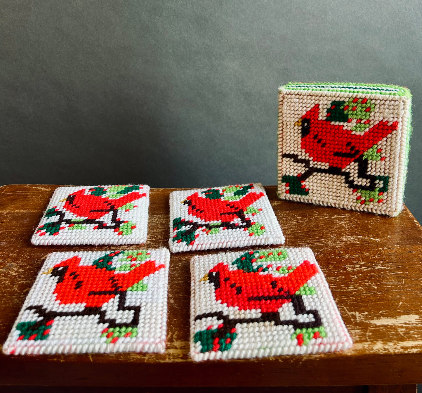 Cardinal Coaster Set