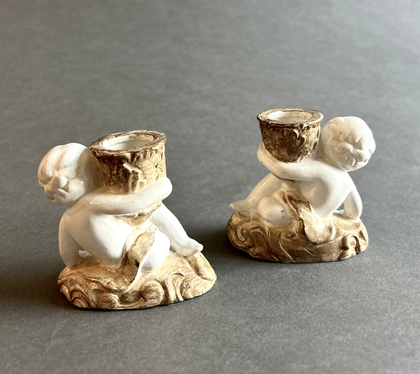 Cherub Candle Holders