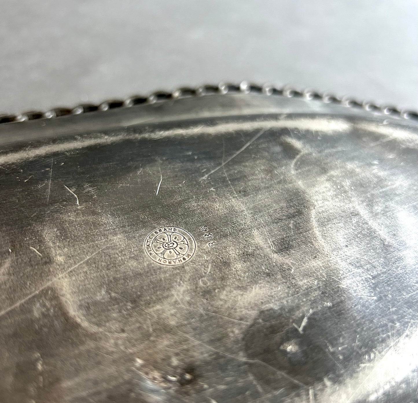 Silver Bread Tray