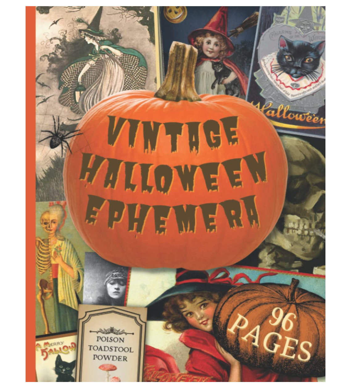 Vintage Halloween Ephemera Book
