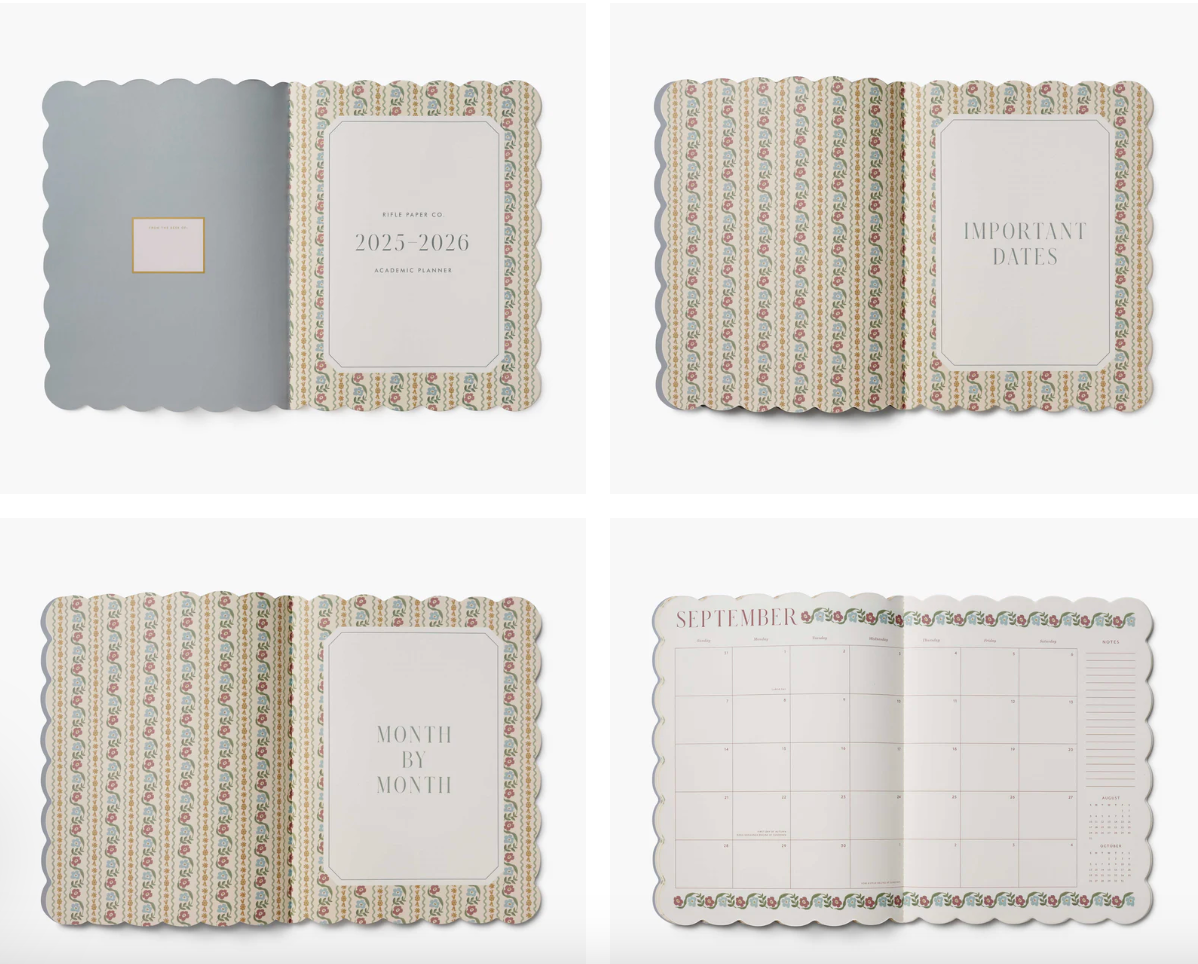 2026 Delphine 12-Month Academic Appointment Notebook