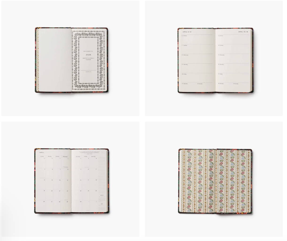 2026 Gracie 12-Month Hardcover Pocket Planner