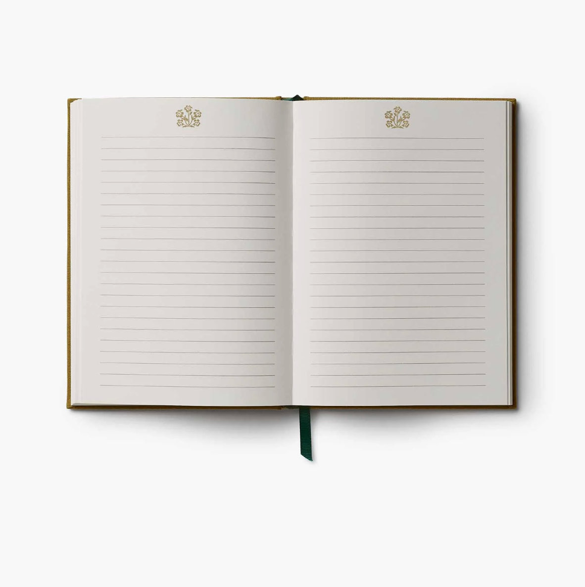 Portico Embroidered Lined Journal