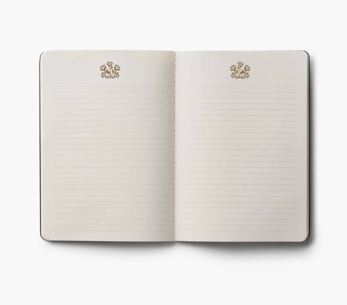 Set of Three Paisley Stitched Notebook Set