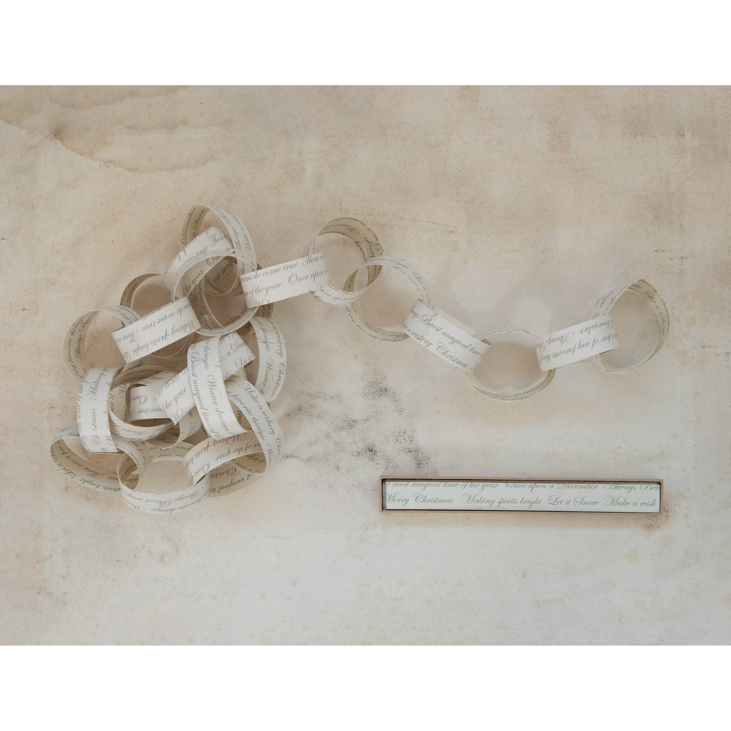 DIY Paper Link Garland