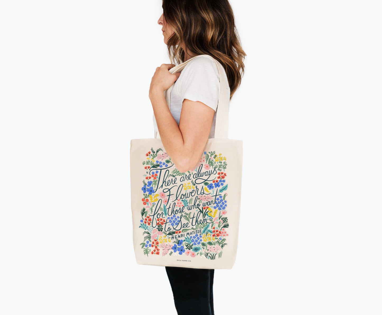 Seeing Flowers Tote Bag