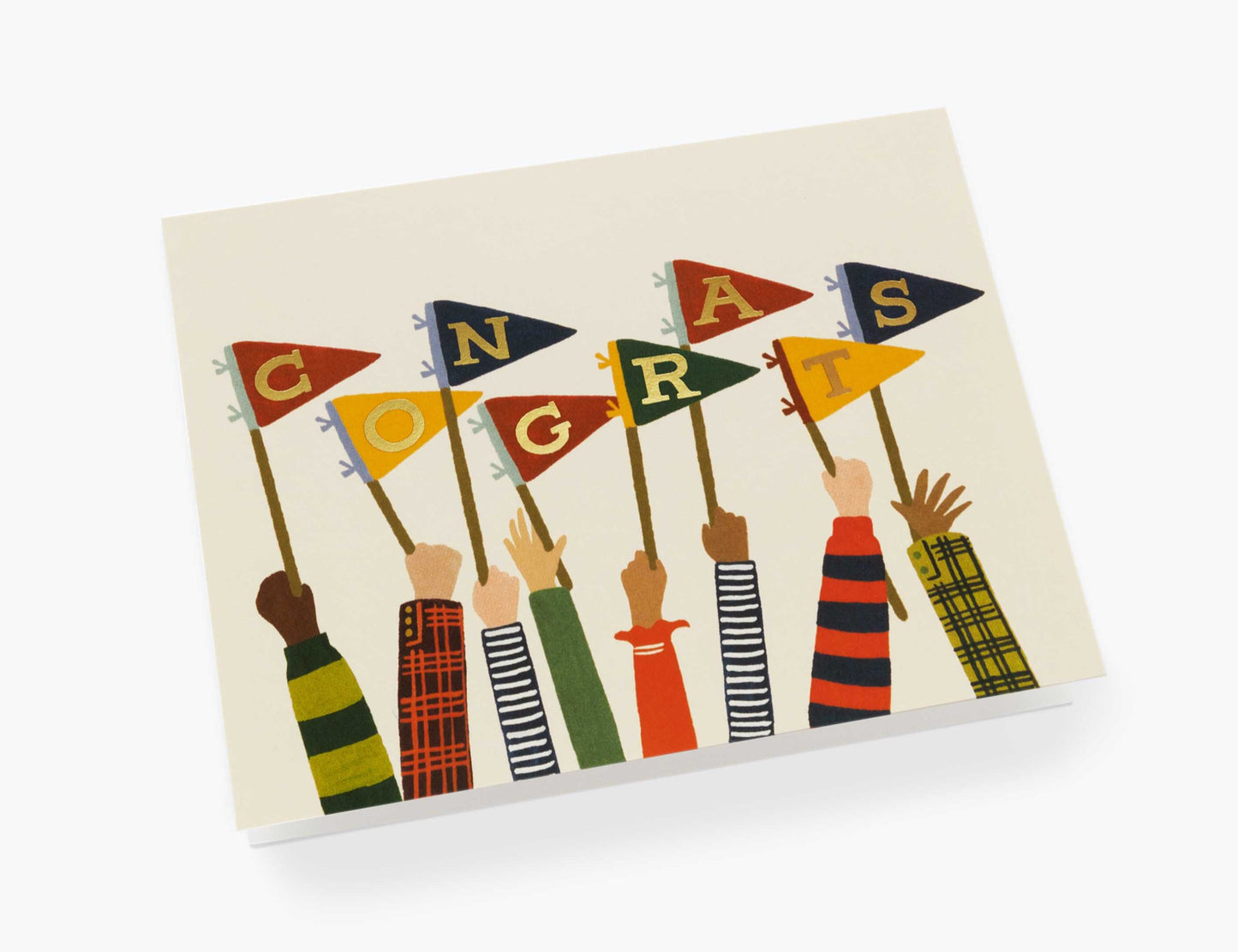 Congrats Pennants Card