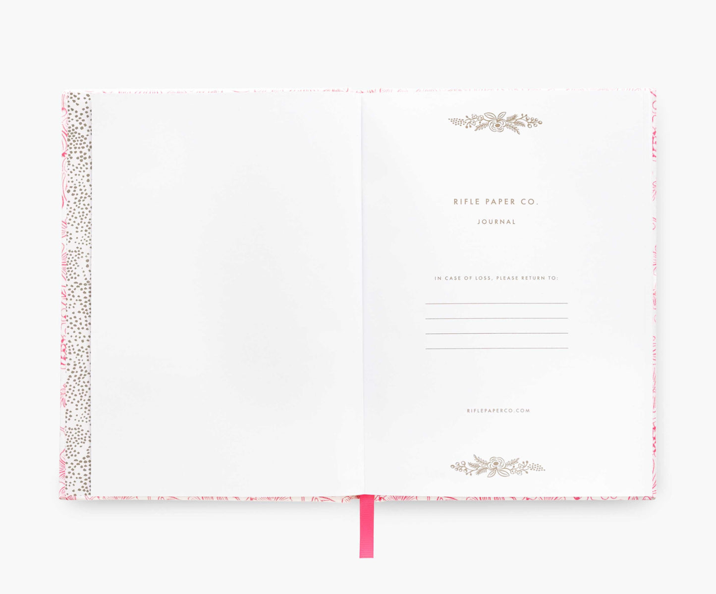 Moxie Floral Fabric Journal