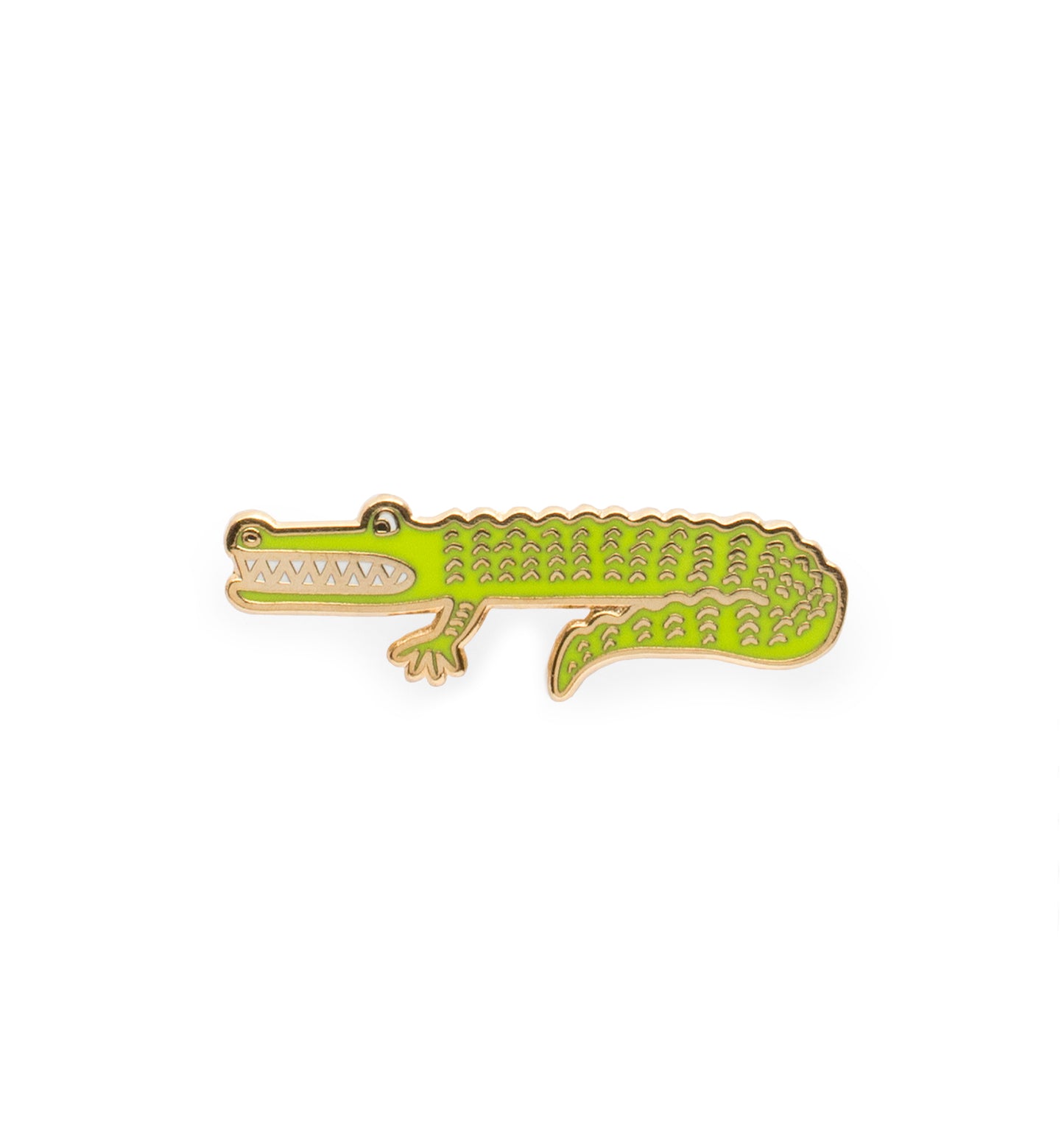 Alligator Enamel Pin