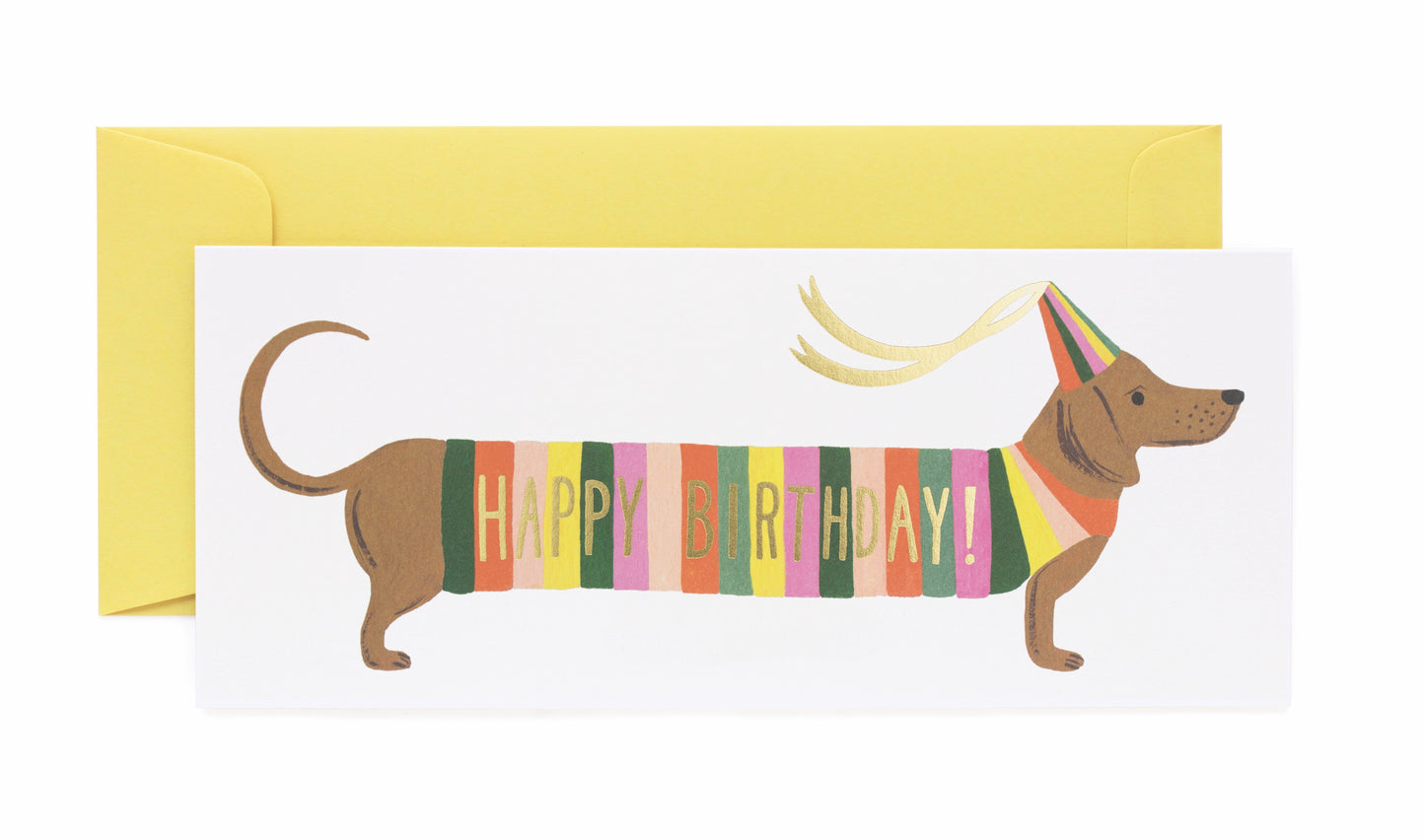 Hot Dog Birthday Card
