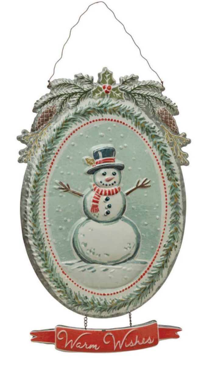 Embossed Metal Wall Decor / Ornament
