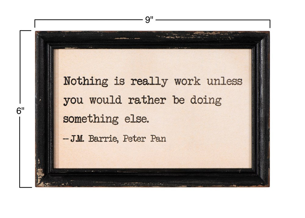 Whimsical Framed Quotes