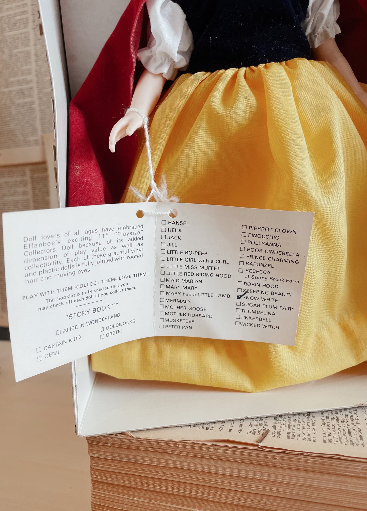 Vintage Effanbee Doll // Snow White