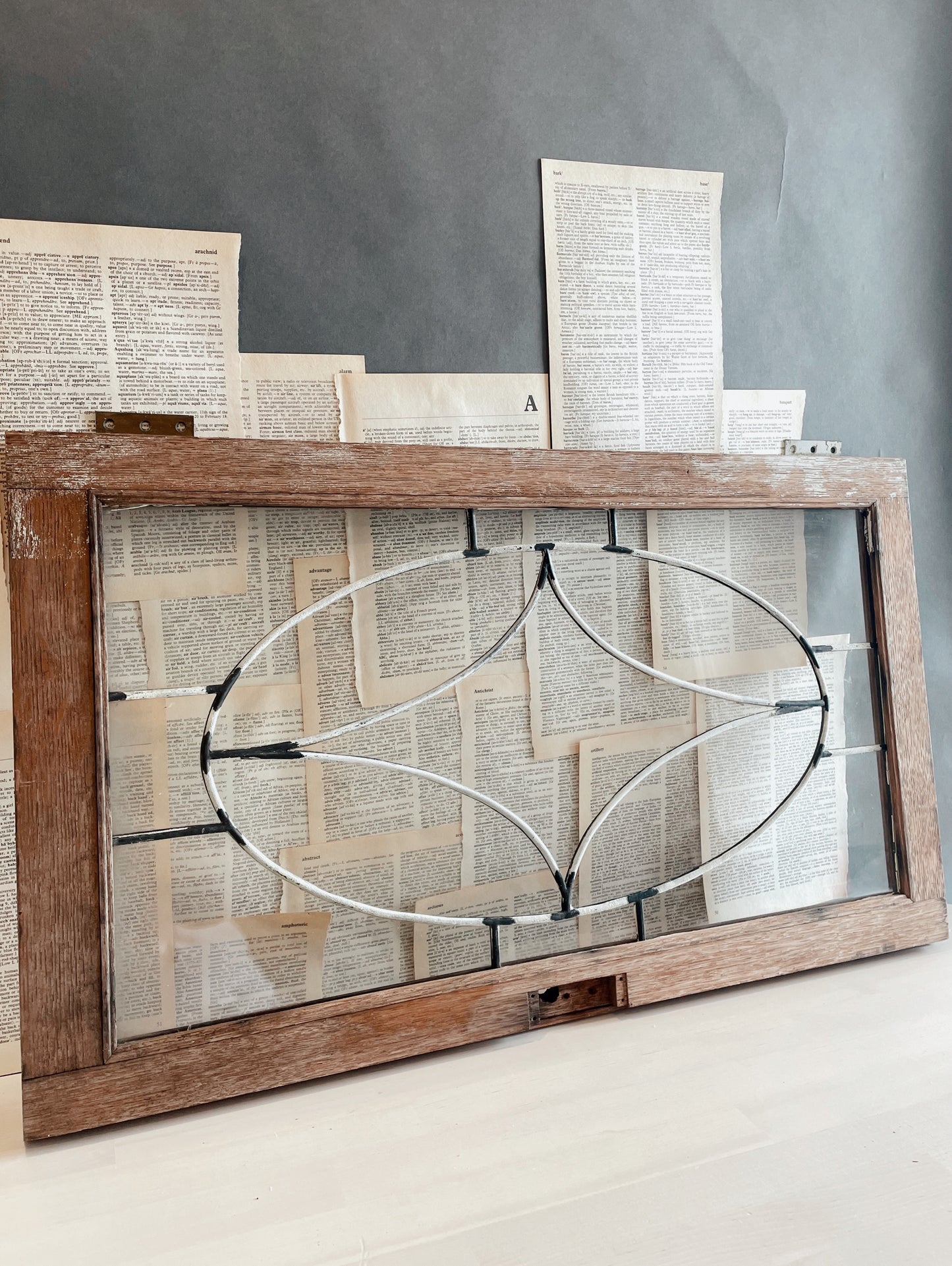 Antique Leaded Glass Window