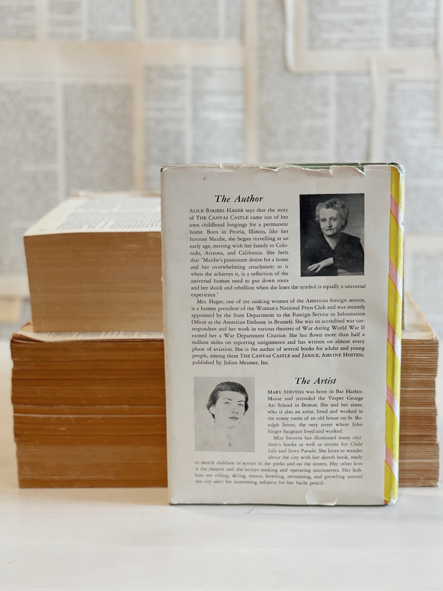 Vintage Book // The Canvas Castle