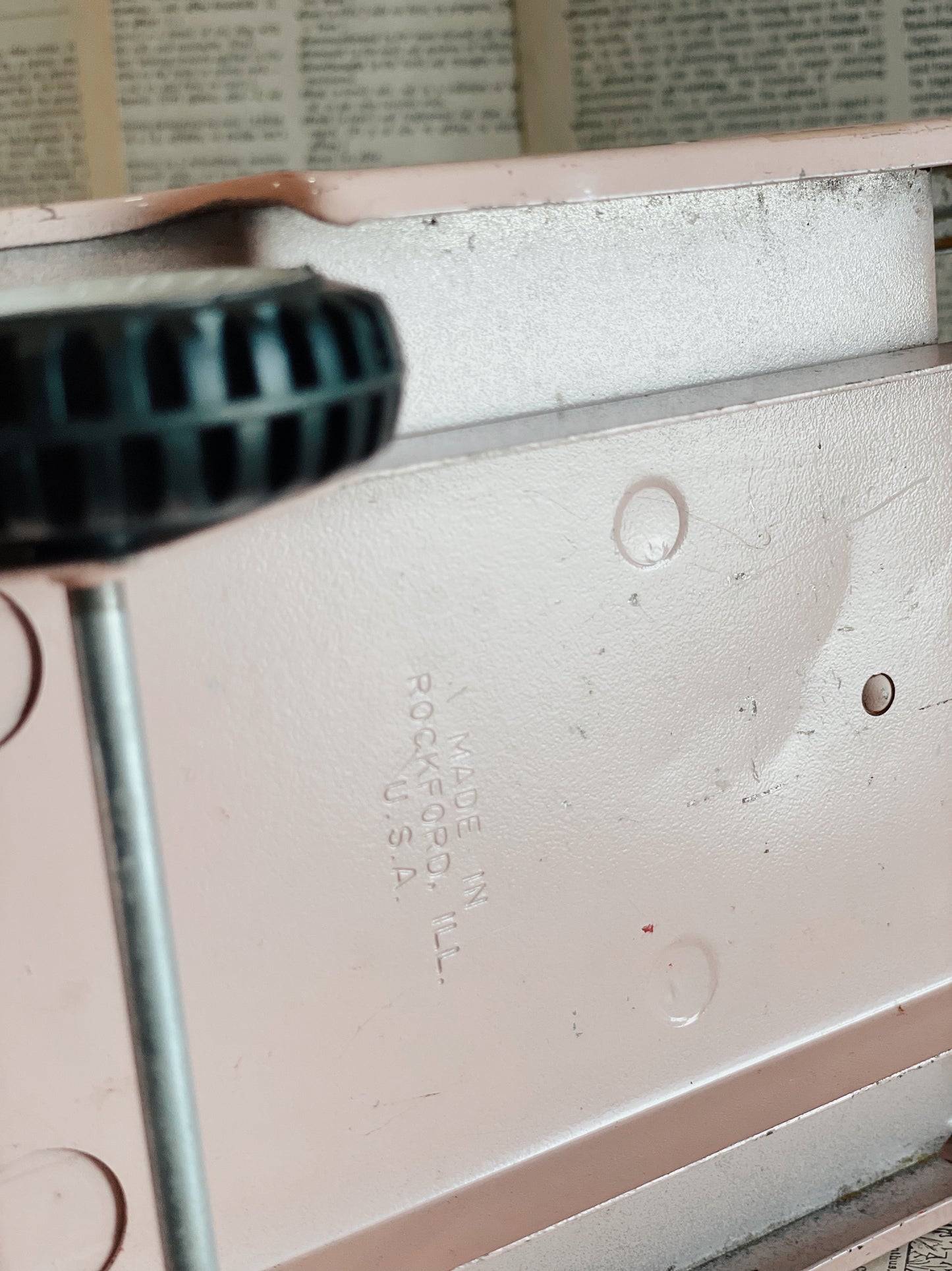 Vintage Pink Nylint Medic Truck