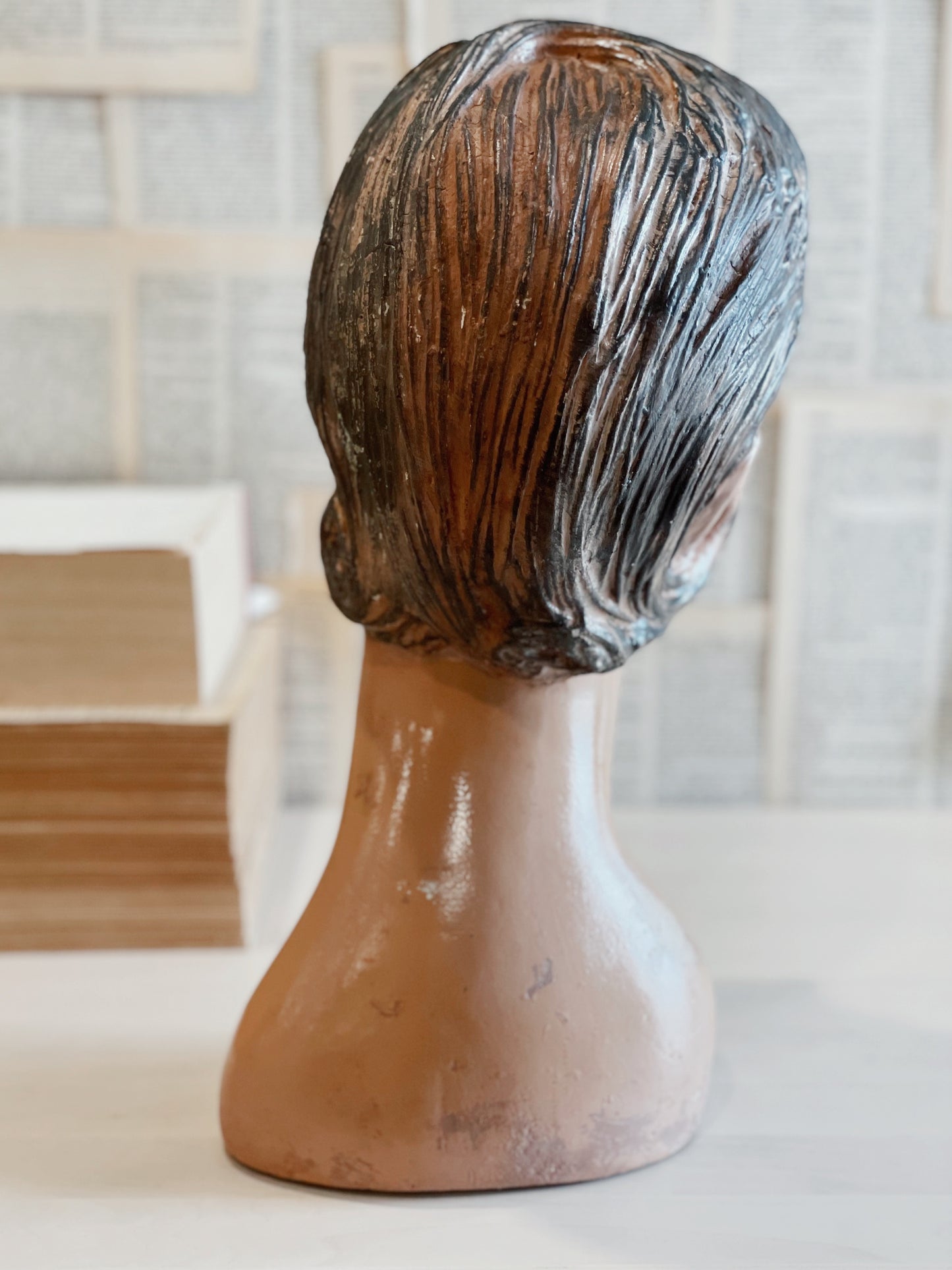 Vintage Mannequin Head - Hat Display