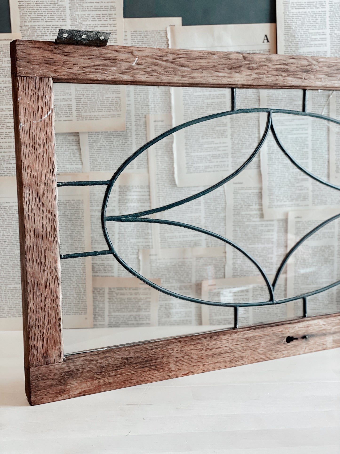 Antique Leaded Glass Window