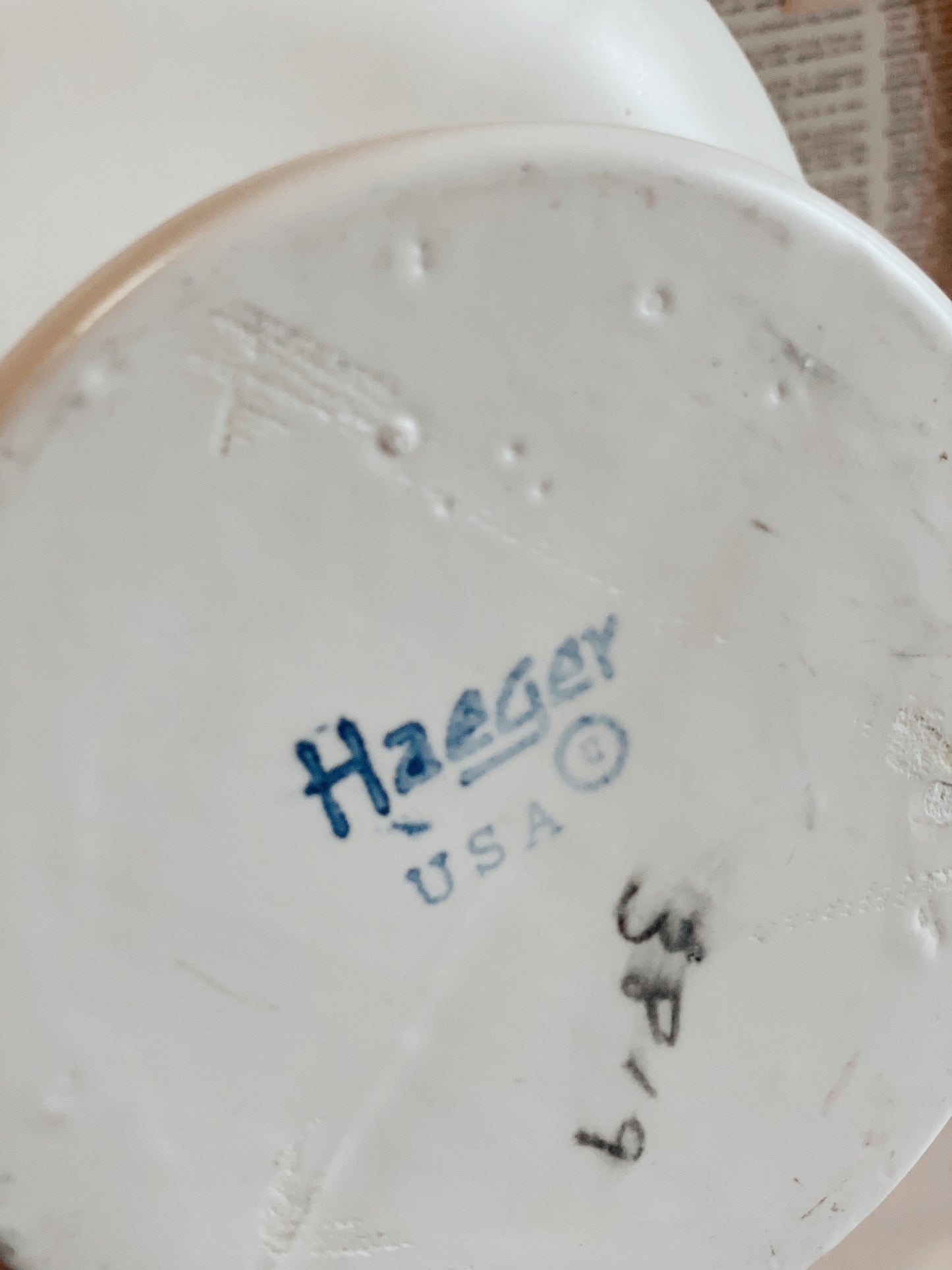 Vintage 1960’s Haeger Pedestal Bowl