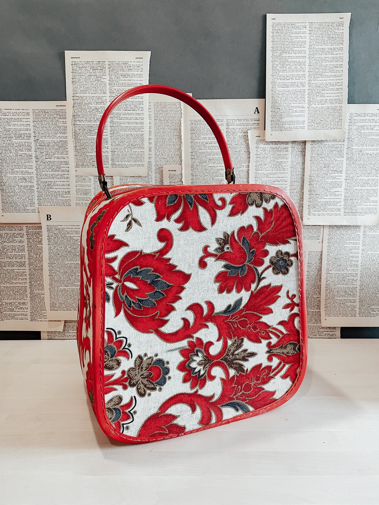 Vintage Carpet Bag // Luggage