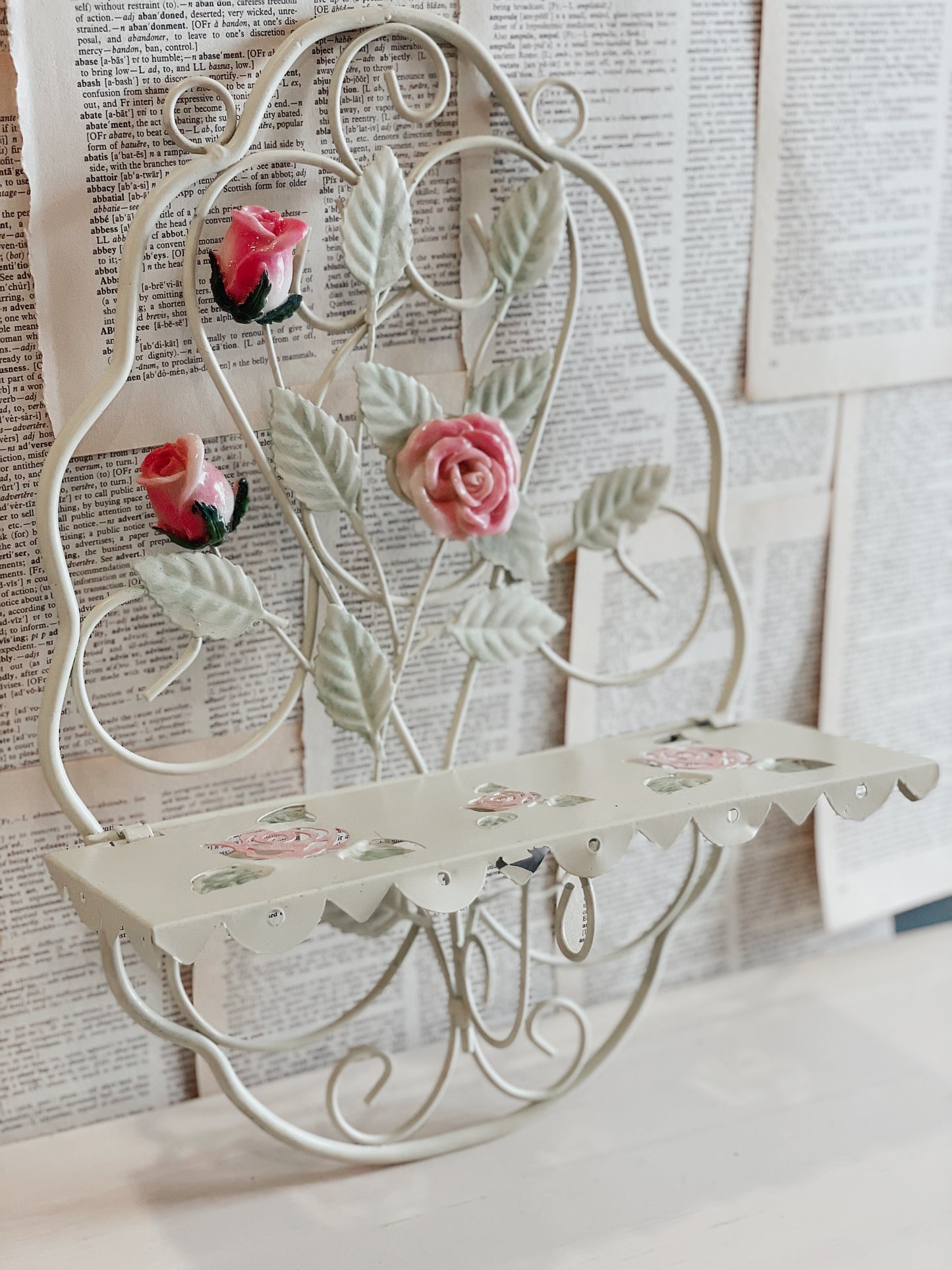 Vintage Garden Shelf