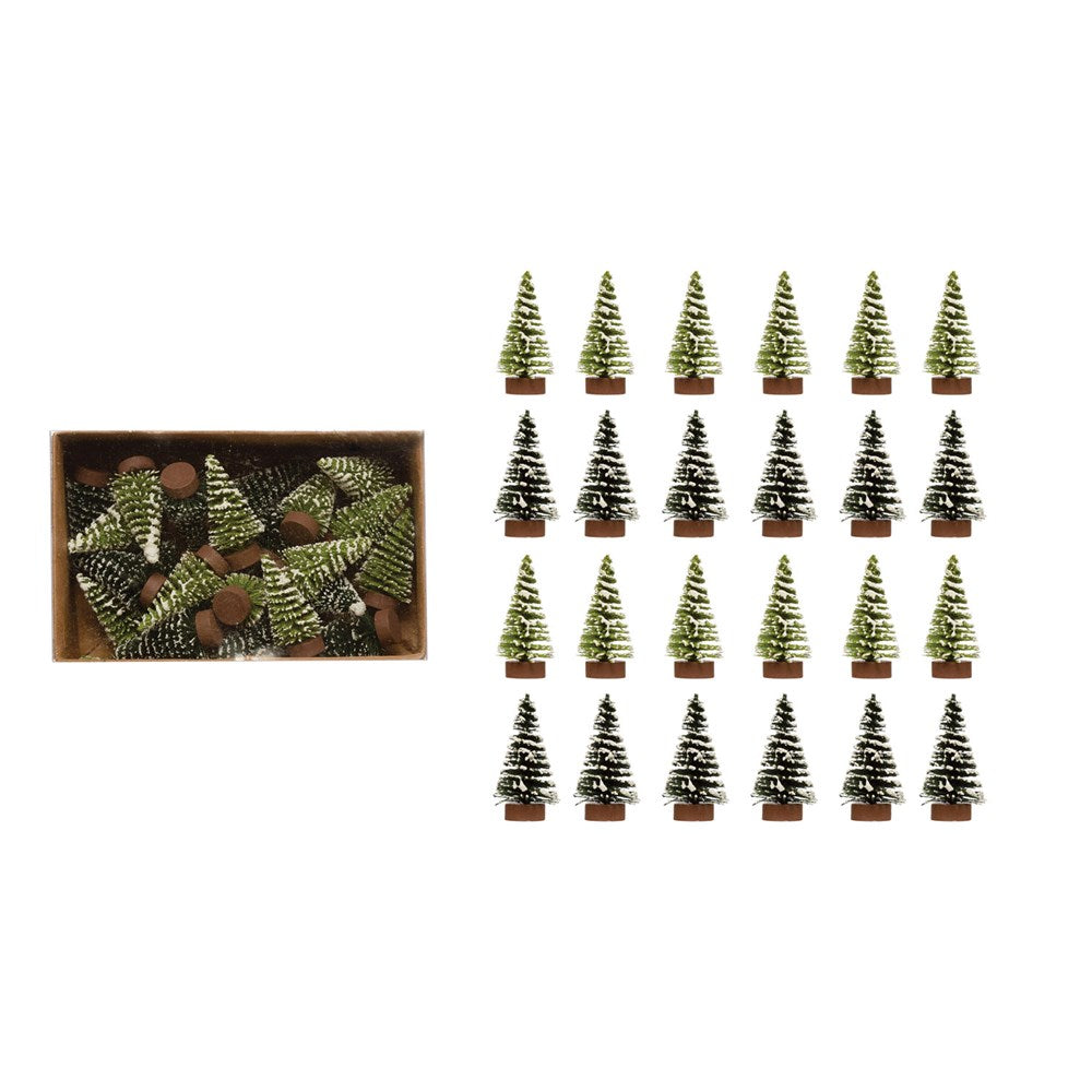 Green Bottle Brush Trees