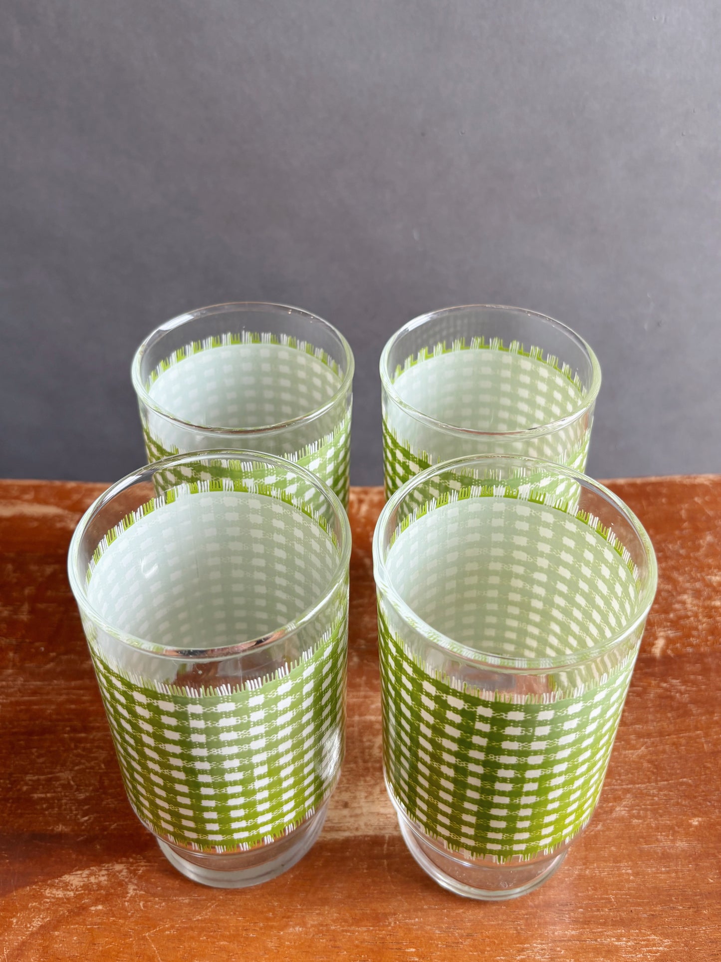 Vintage Tea Jar and Glasses Set