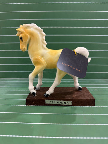 Vintage Palomino Horse Statuette