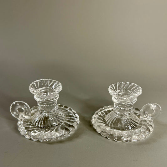 Pair of mini candle holders