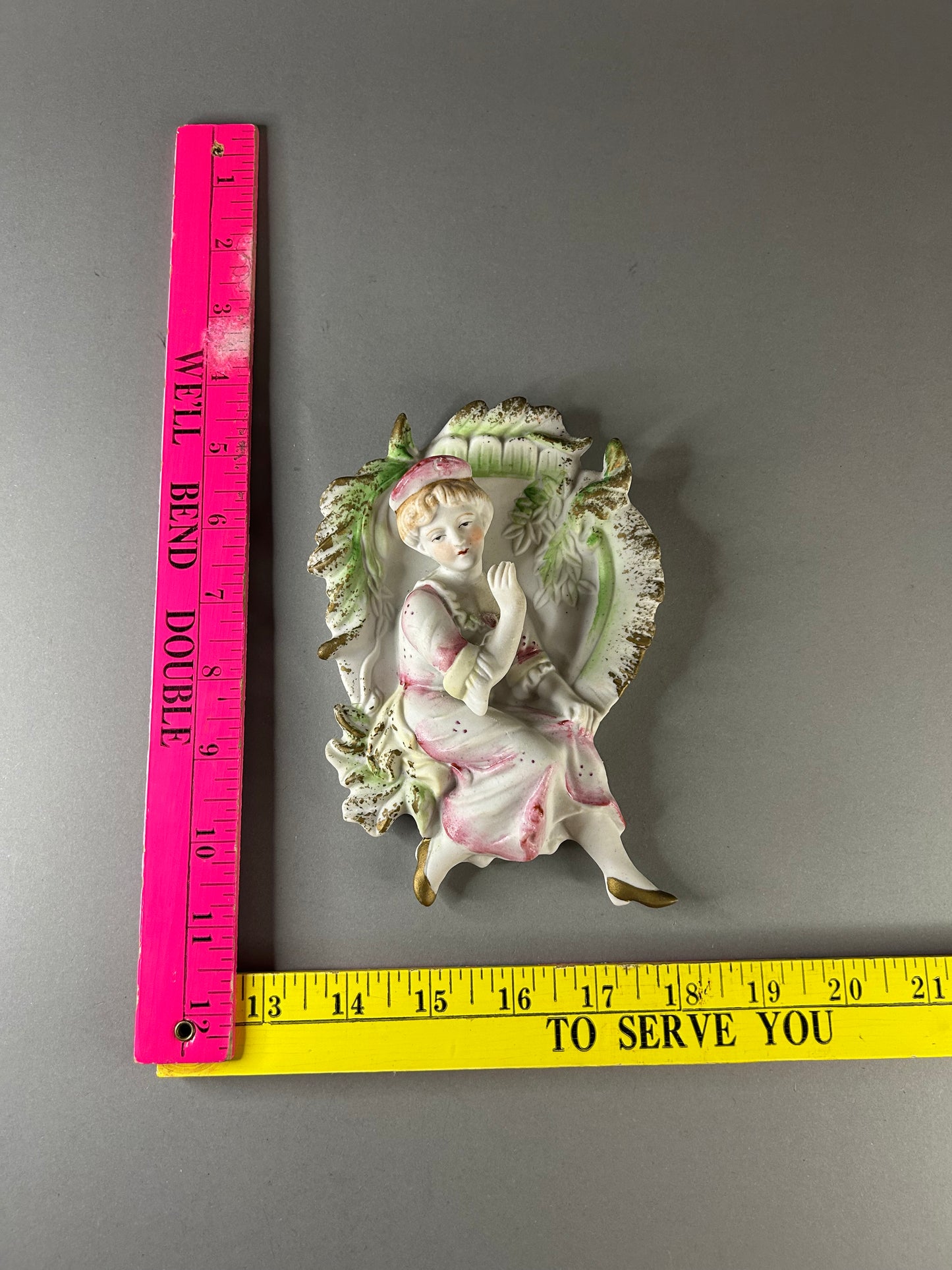Pair of Thames Japan porcelain wall plaques