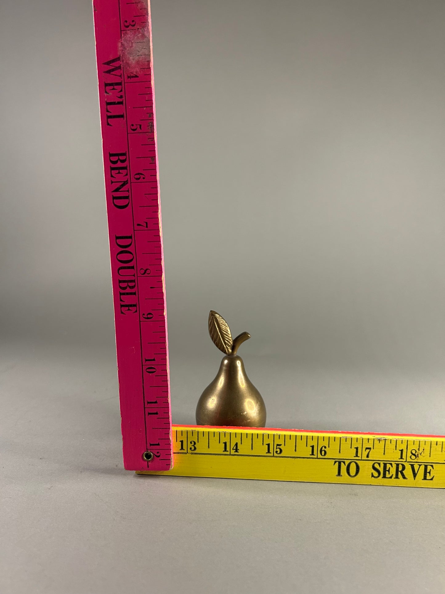 Brass Pear Bell