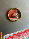 Gold Circle Mirror