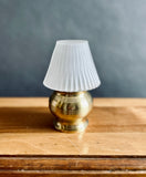 Mini brass table light