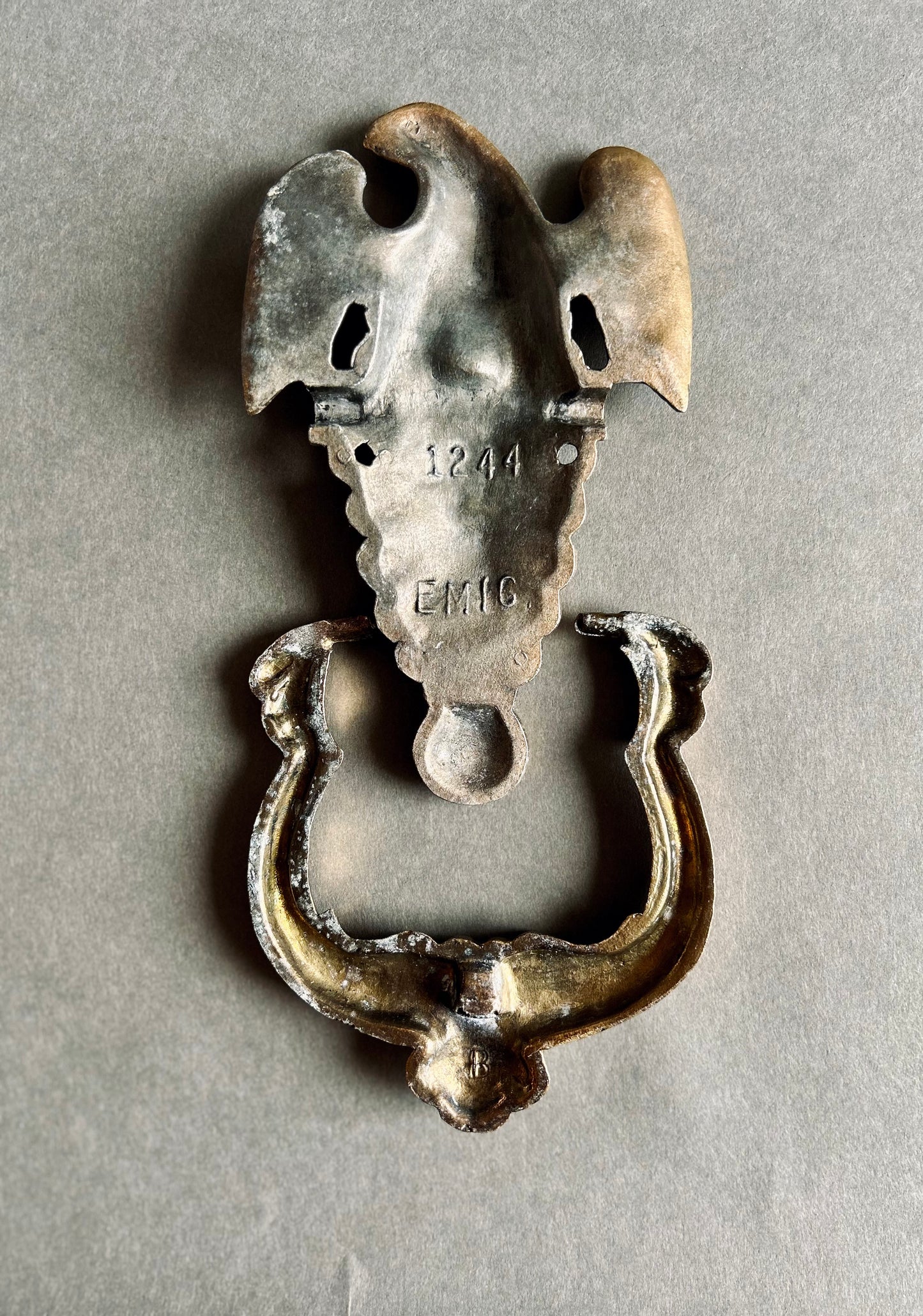 Brass EMIG Eagle door knocker