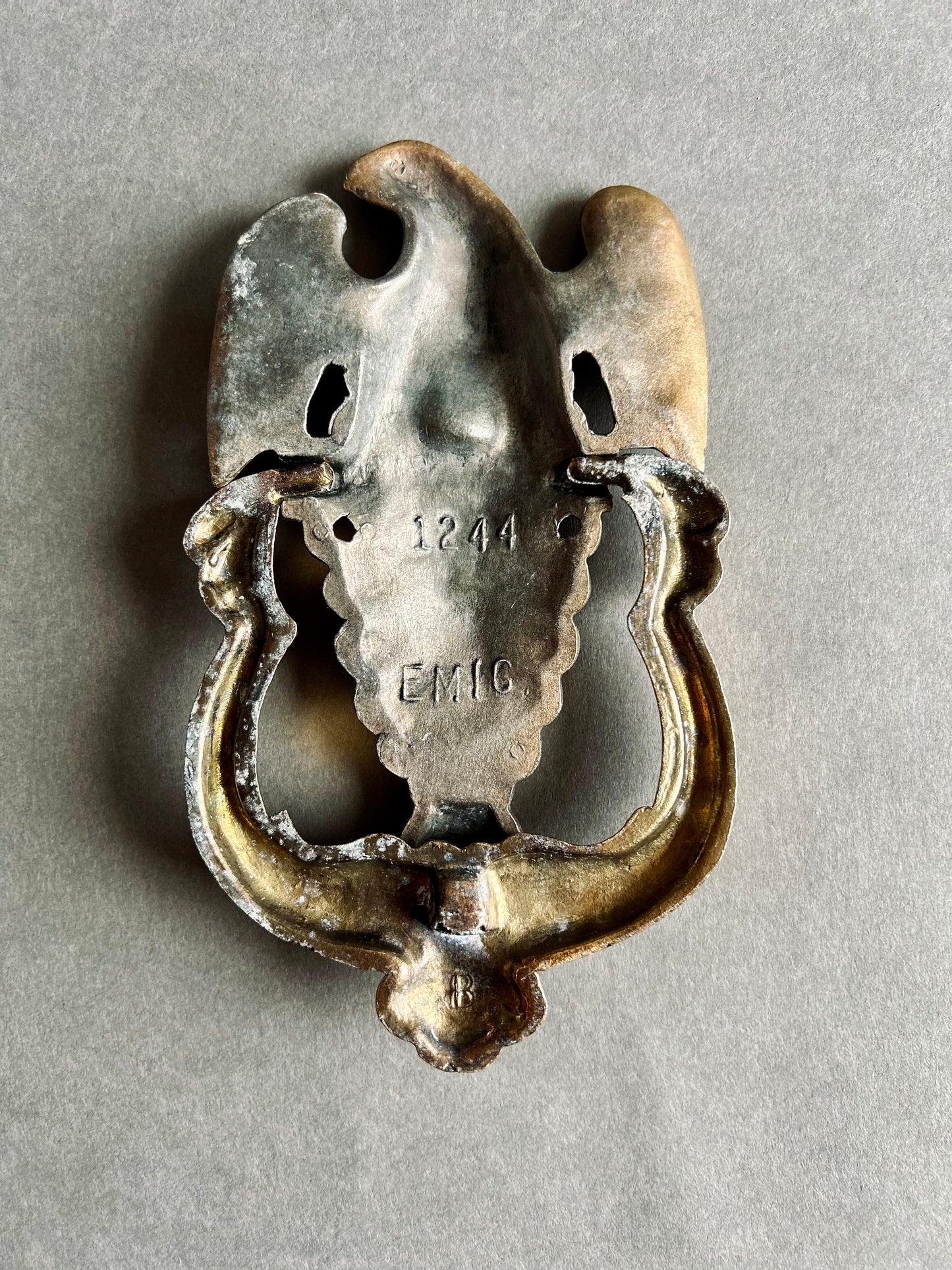 Brass EMIG Eagle door knocker