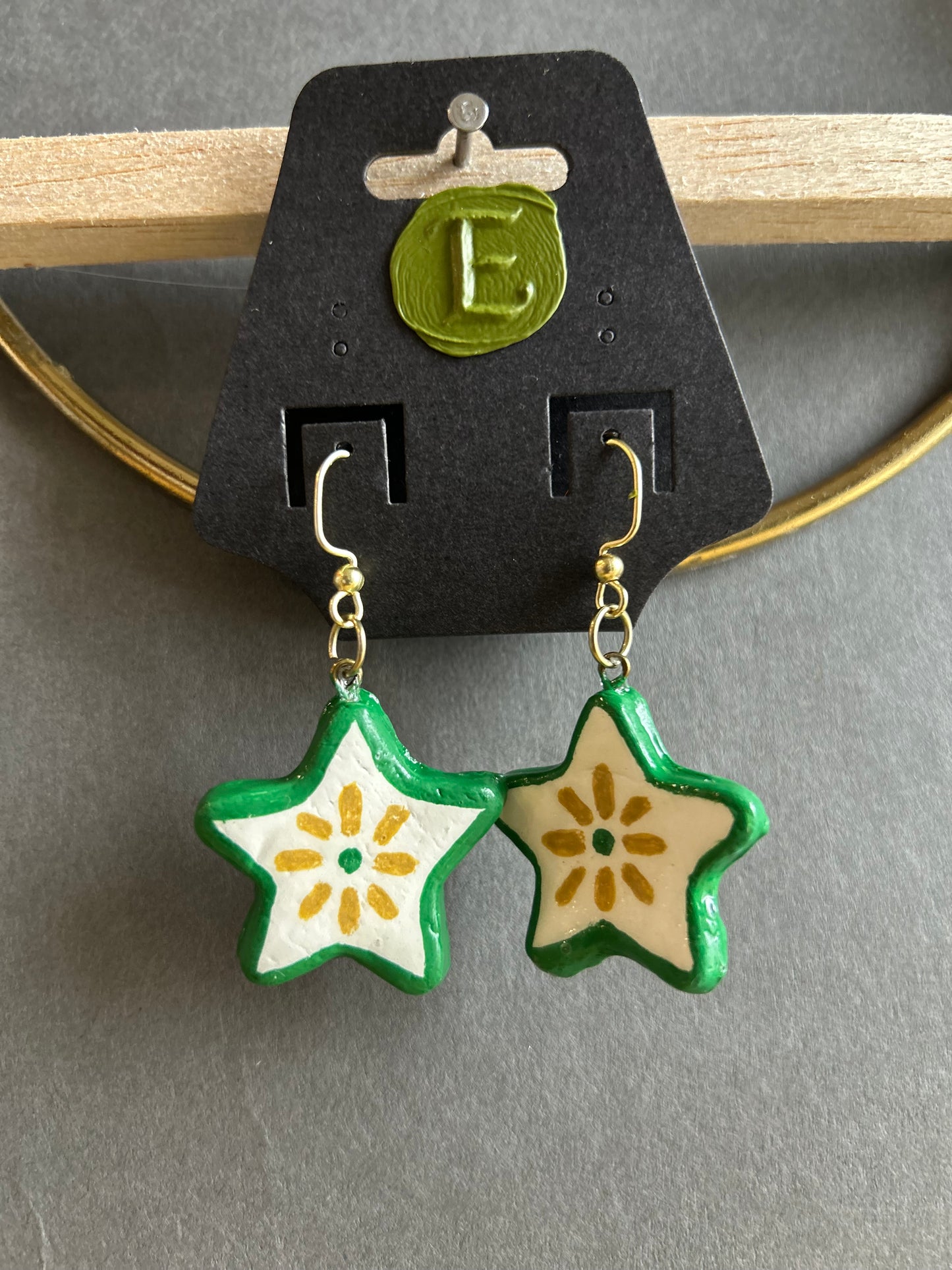Clay earrings