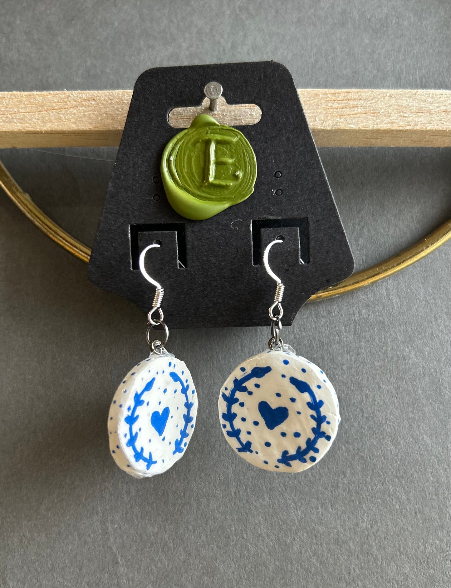 Clay earrings