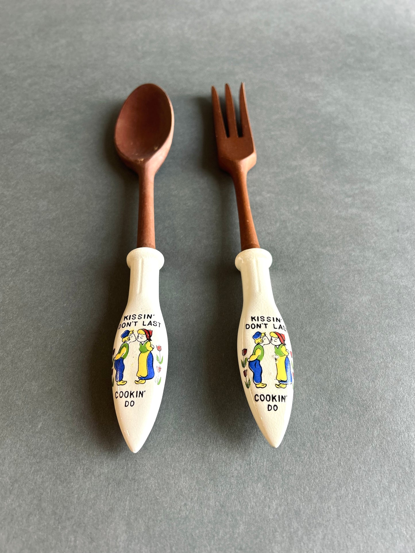 VTG serving spoon & fork
