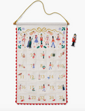 Embroidered Hanging Advent Calendar