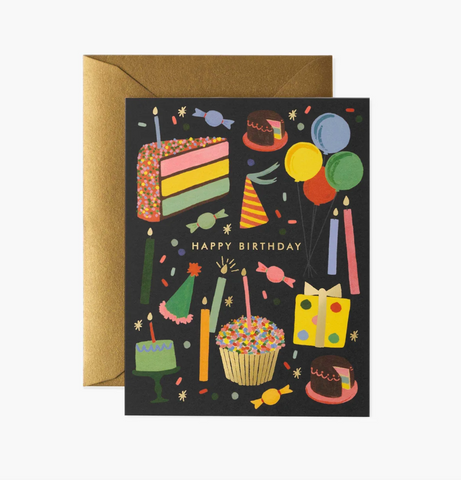 Birthday Treats Greeting Card