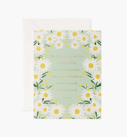 Aesop Quote Greeting Card