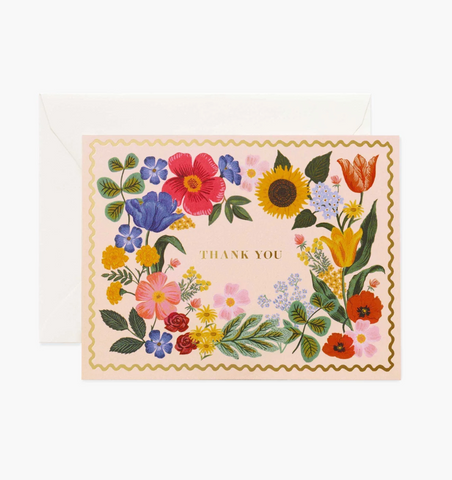 Blossom Thank You Greeting Card