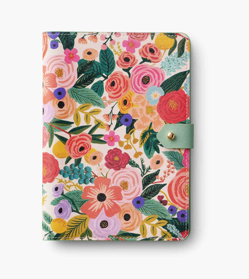 Garden Party Refillable Folio Journal