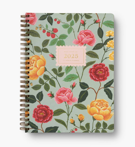 2025 12-Month Appointment Softcover Spiral Notebook