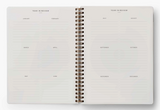 2025 12-Month Appointment Softcover Spiral Notebook